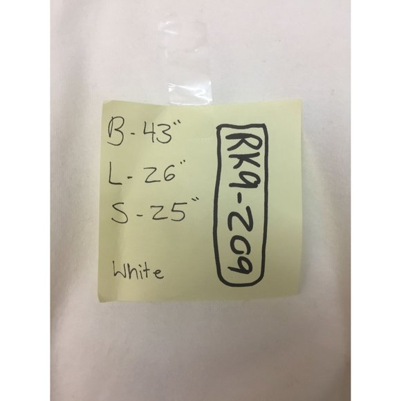 Studio Works Womens Long Sleeve Top Size Large White Turtleneck Pullover - Picture 10 of 10